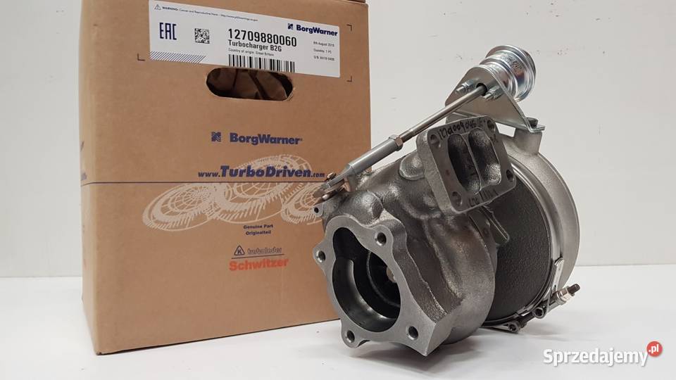 Nowa turbosprężarka BorgWarner KKK 12709880060 Siedlce
