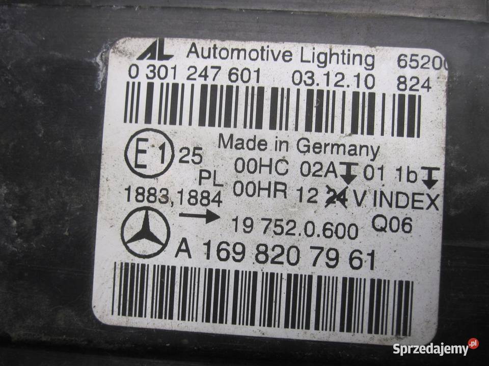 MERCEDES W245 I LIFT lampa lewa przód Kielce