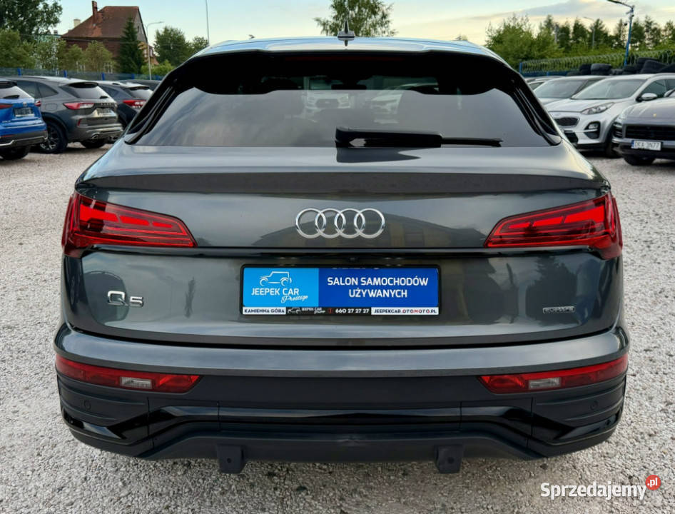 Audi Q5 Sportback QuattroSLinePluginGwarancja I dolnośląskie Kamienna Góra