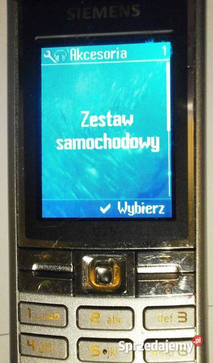Telefon Komórkowy SIEMENS C75 komplet Orange Pozostałe małopolskie Kraków