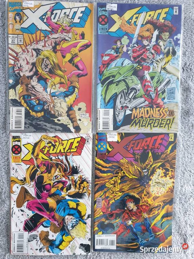 XForce kolekcja 32 oryginalnych komiksów Marvel Gdynia