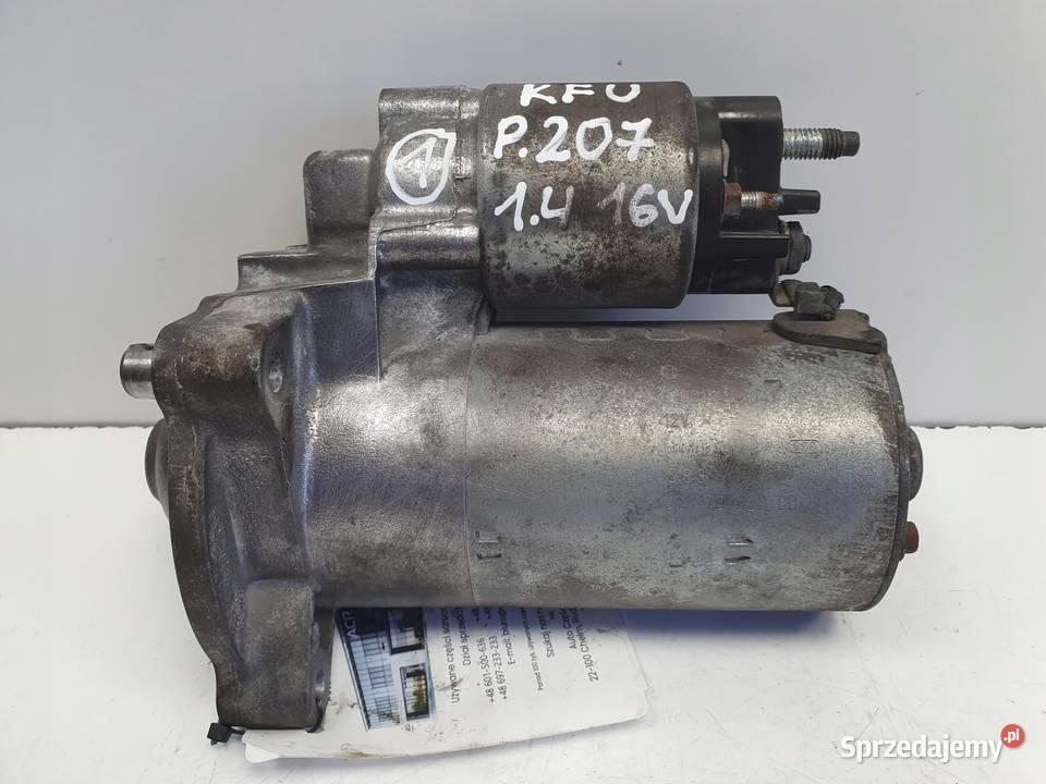 Peugeot 207 14 16V ROZRUSZNIK 9647982880 osobowe lubelskie Janów