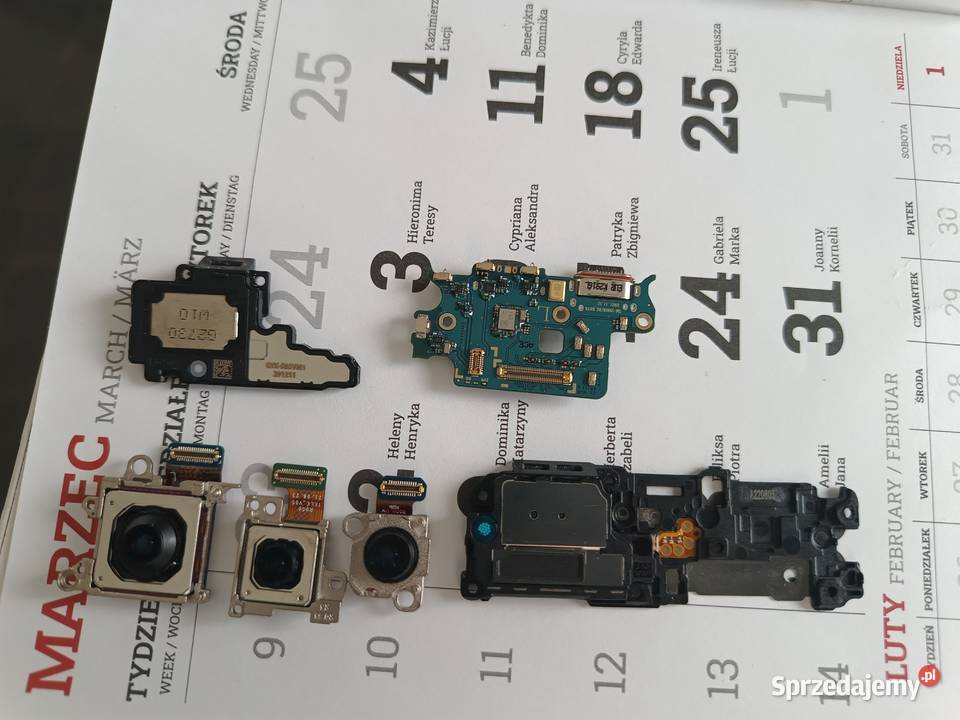 Samsung S22 części aparat mikrofon gniazdo USB Słupca