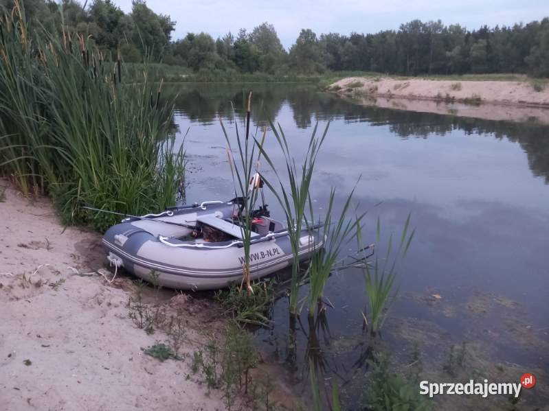 Ponton 220 SZEROKI WZMOCNIONE DNO mały ale Super Stężyca