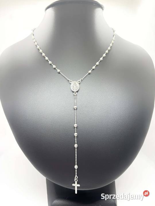 Nowy srebrny łańcuszek pr 925 715g Długość 47 Elbląg