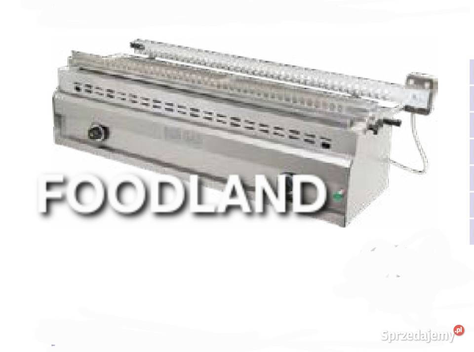 Gril gazowy wodny do szaszłyków z mechanizmem Warszawa