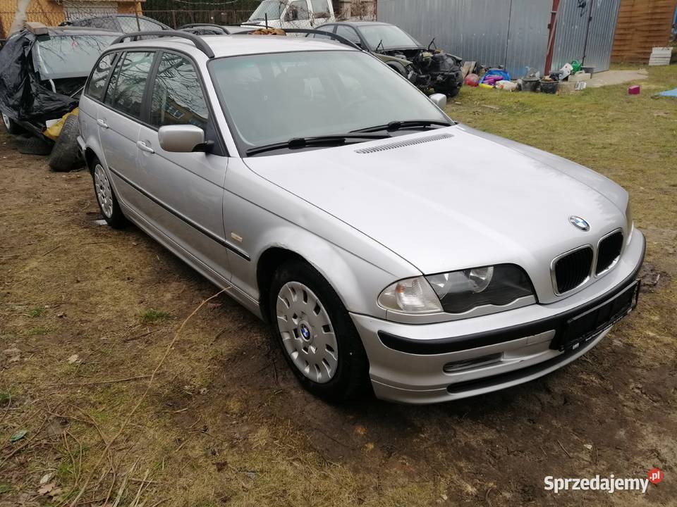 Bmw e46 zderzak przód titansilber Aleksandrów Łódzki