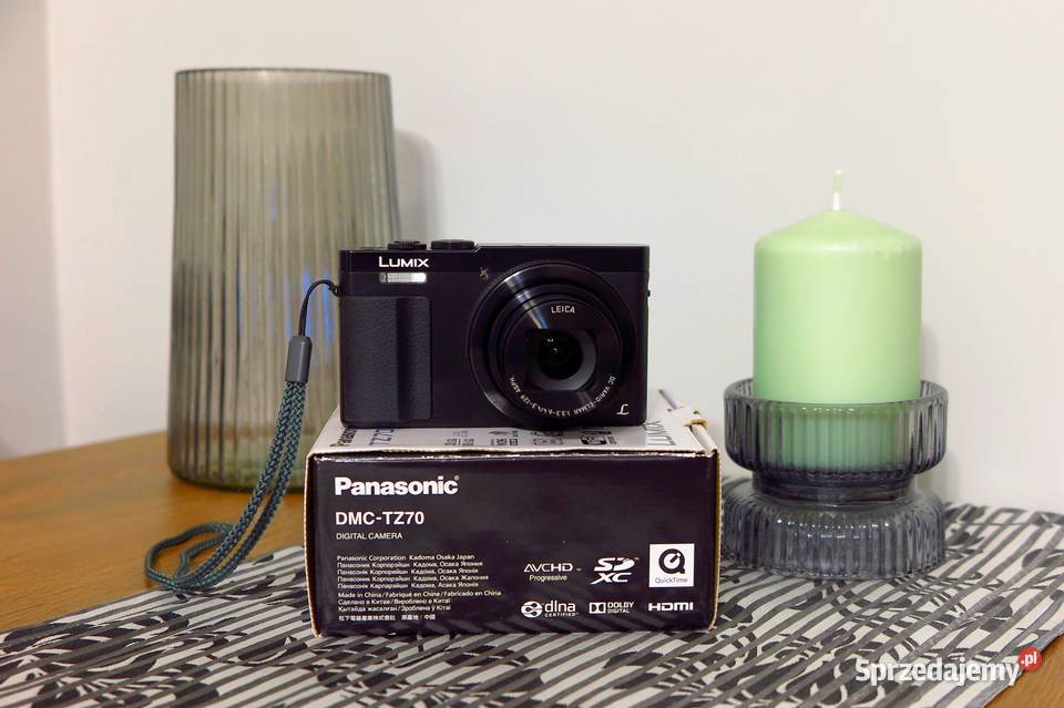 Panasonic Lumix TZ70 30x opt 12 Mpx RAW 3D WiFi Pabianice