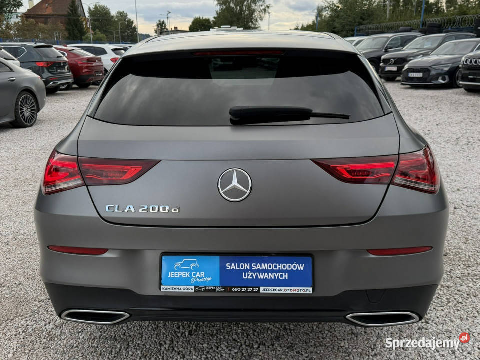 Mercedes CLA 200 Szary MATShooting kamera cofania Kamienna Góra sprzedam
