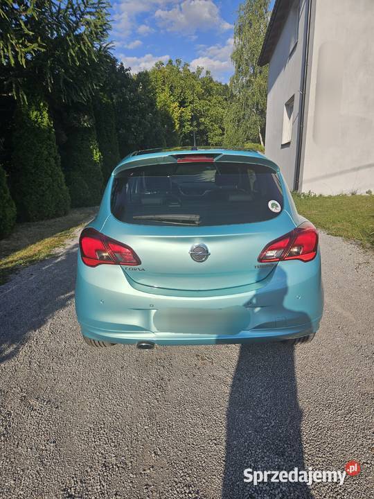 Opel Corsa E 14 turbo benzyna panorama dach full