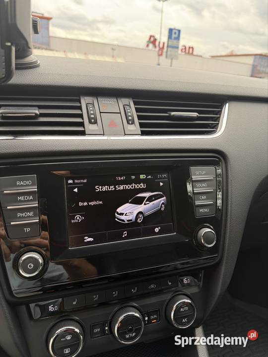 koda Octavia RS 20 TDI 184 Combi 2014r manualna Lublin
