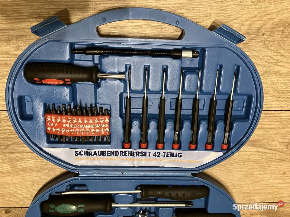 Śrubokręty zestaw bitów 42częściowy bity Śrubokręty i wkrętaki