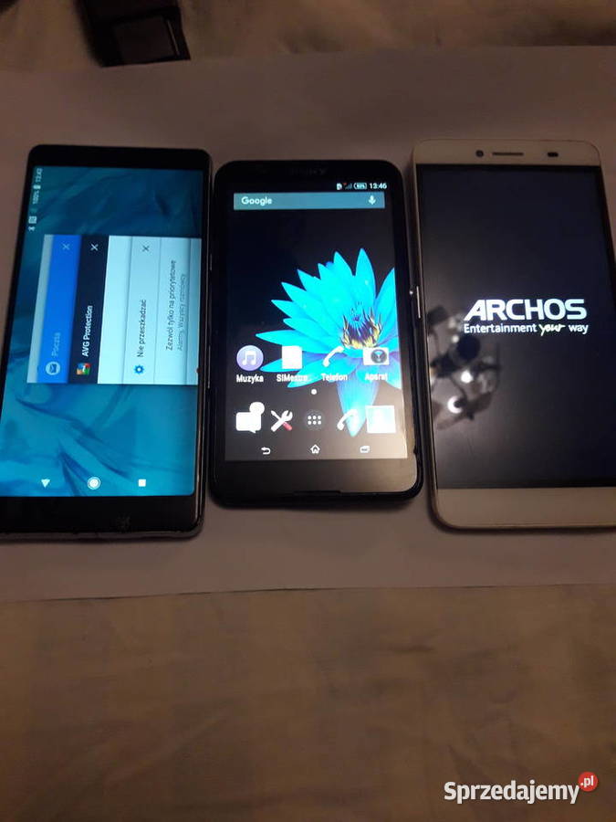 SONY XPERIA 2 sztuki ARCHOS 1 sztuka Warszawa