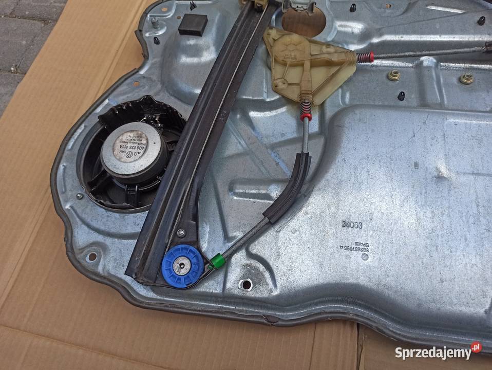 VW POLO 9N mechanizm szyby LEWY 3 drzwi