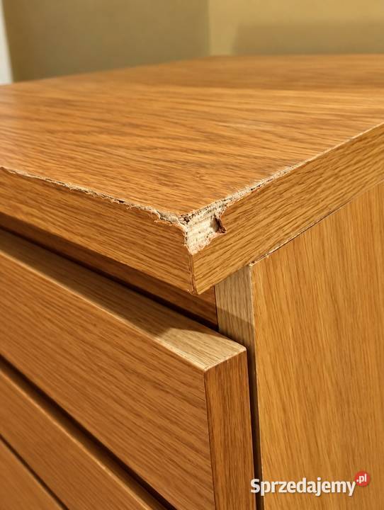 IKEA MALM wysoka komoda z lustrem 6 szuflad Wrocław sprzedam