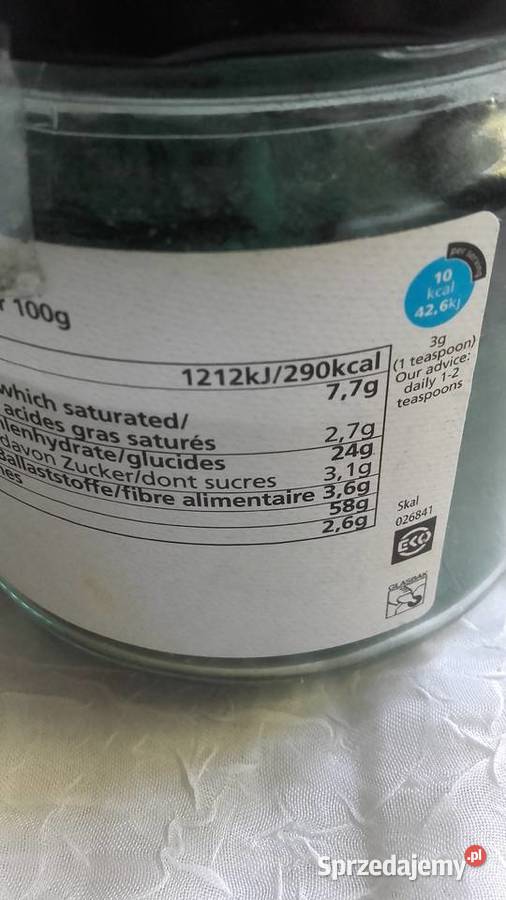 SPIRULINA ORGANIC PUDER