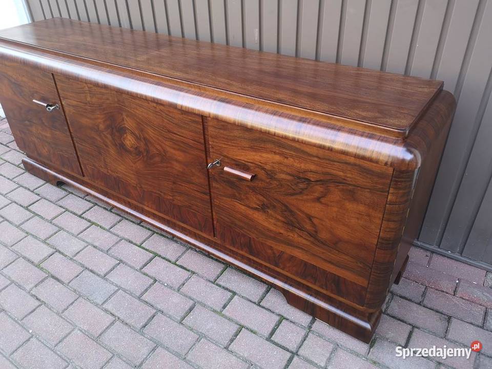 Komoda Szafka ARTDECO RTV Niska 201 Orzech Swarzędz sprzedam