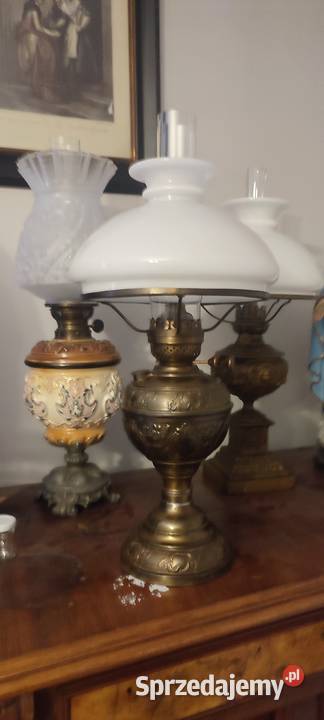 Lampy naftowe pomorskie Czersk sprzedam