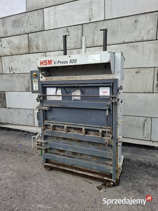 Belownica prasa do foli kartonów makulatury Produkcja łódzkie Drzewica