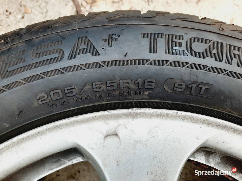 4x OPONY ZIMOWE 20555R16 EsaTecar Super Grip 9HP