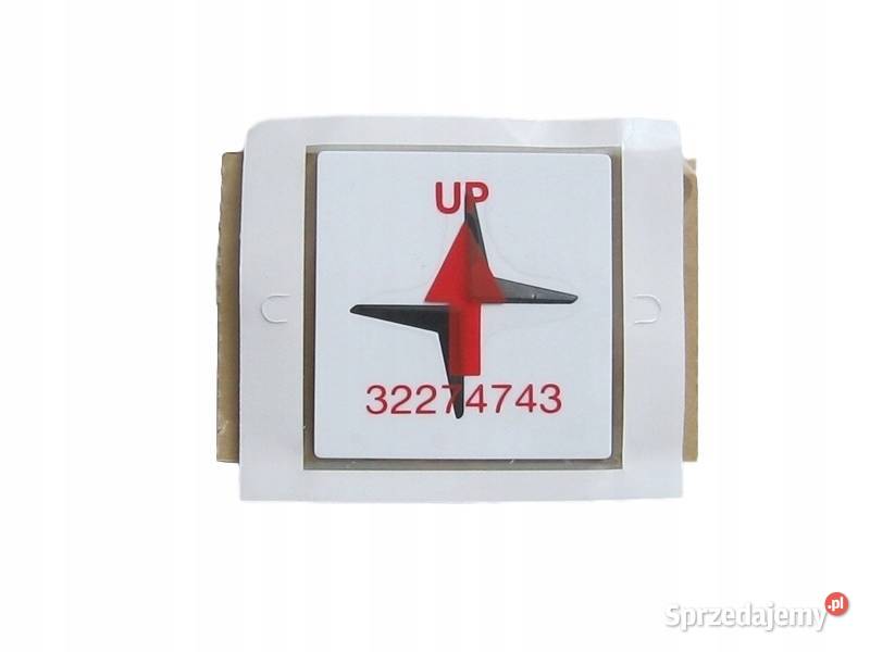 VOLVO S60 II POLESTAR emblemat 47mm x 49mm OE dolnośląskie Bielany Wrocławskie