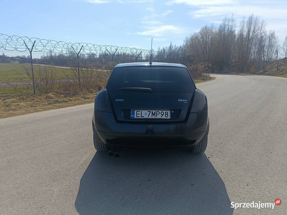 Fiat Stilo 16 Benzyna Gaz 2003r Klimatyzacja Łódź