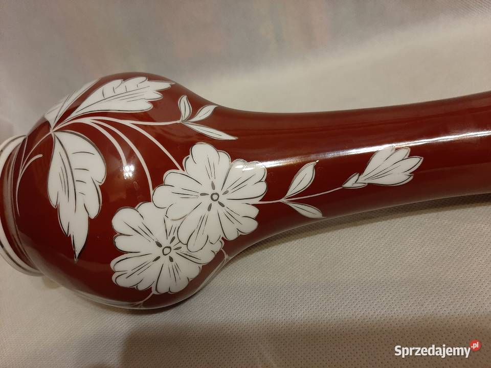 Prześliczny wazon z porcelany niemieckiego