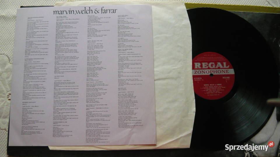 Płyta winylowa Marvin Welch R Farrar Myszków