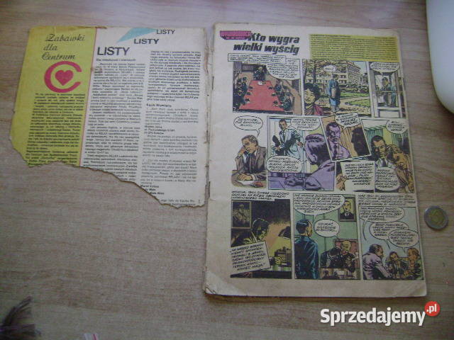 Starocie z PRL KOMIKSY Magazyn Relax 478
