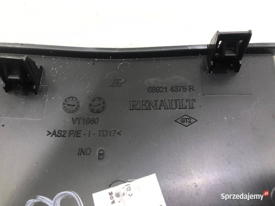 OSŁONA KONSOLI LEWA 689214375R DACIA DUSTER II wielkopolskie