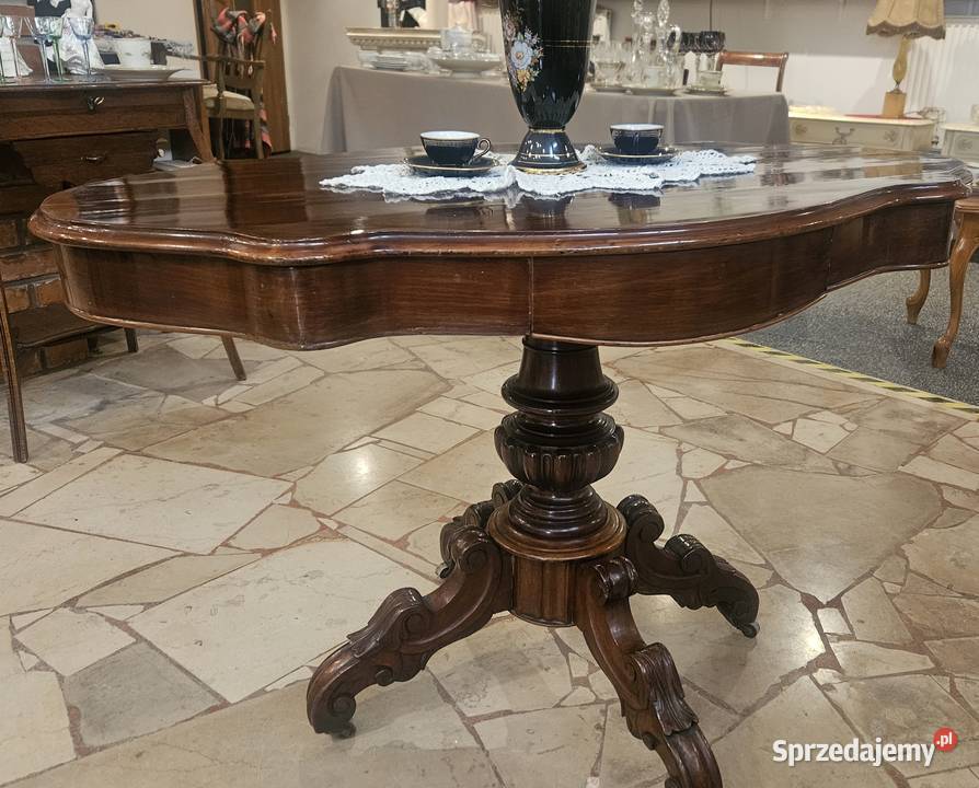 Antyczny stół stolik Ludwik Filip Lublin sprzedam