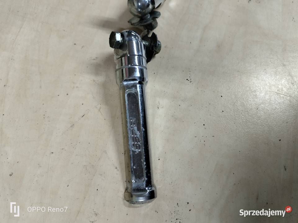 Podnóżki pasażera Chrome Peugeot speedfight 2 Łubno
