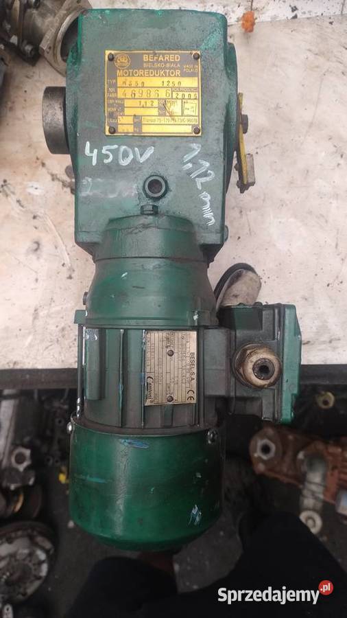 Motoreduktor 009kw 220V 112 obrotów świętokrzyskie Kielce
