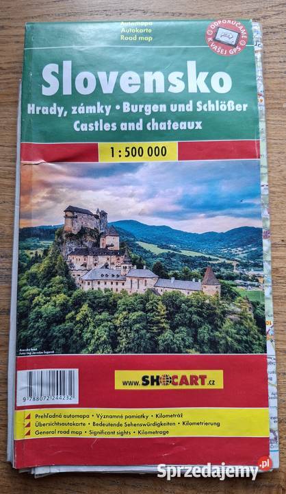 Slovensko Hrady zamky Castles and chateaux 1500