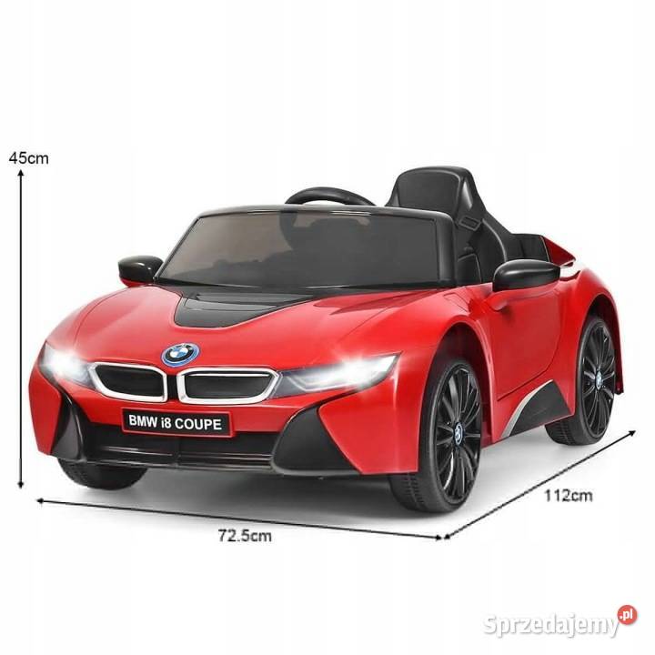 SAMOCHÓD ELEKTRYCZNY BMW i8 COUPE COSTWAY NOWY lubuskie Strzelce Krajeńskie