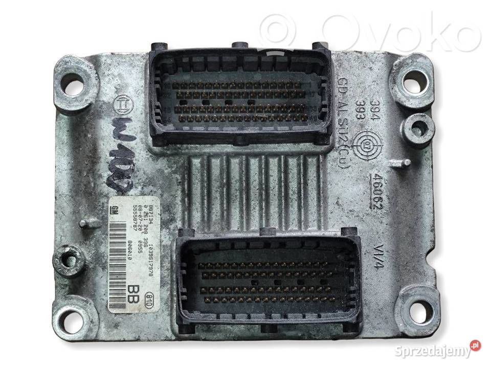 Opel Astra H Corsa C 14 STEROWNIK KOMPUTER Czujniki i sterowniki
