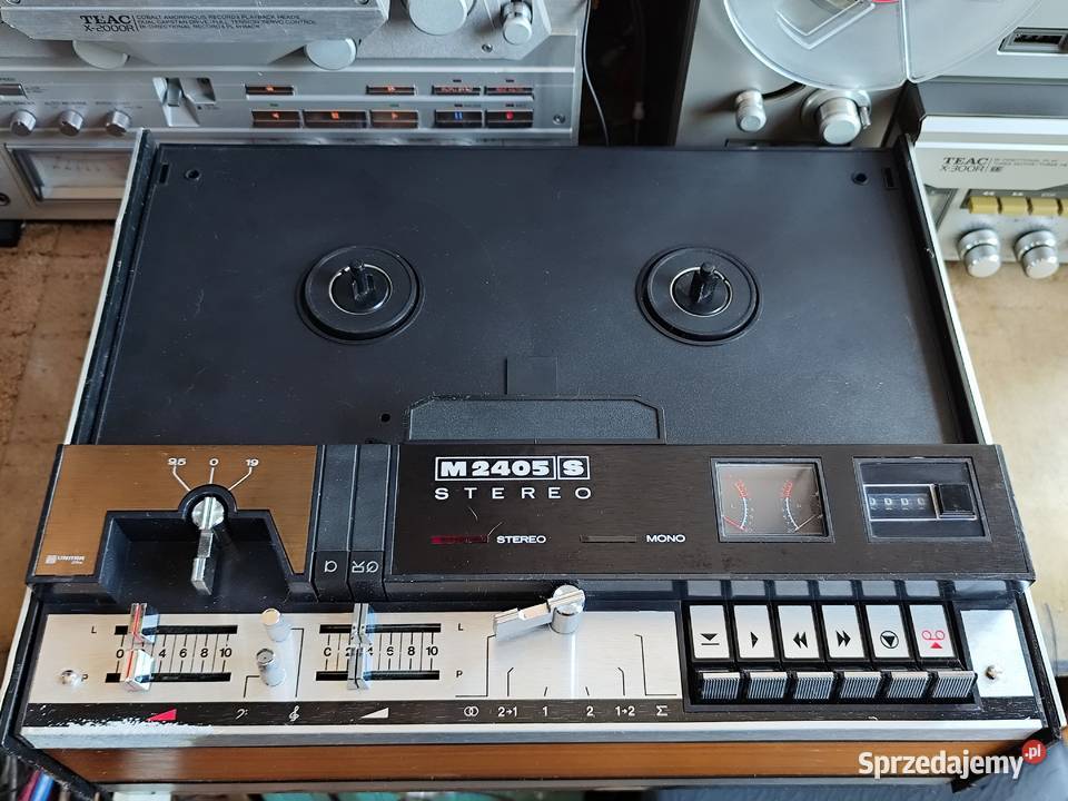 magnetofon szpulowy Unitra M2405S Forte 1979r Stargard