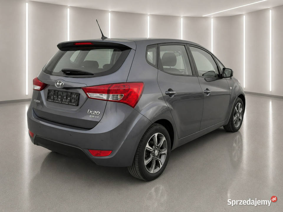 Hyundai ix20 14 benzynagaz LPGopłaconynowa szary Żabno sprzedam