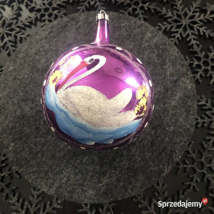 Zestaw 4 Unikalnych Polskich Bombek Choinkowych sprzedam