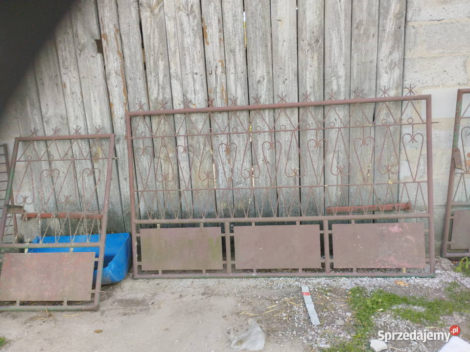 Brama dwuskrzydłowa 5 m furtka Pułtusk