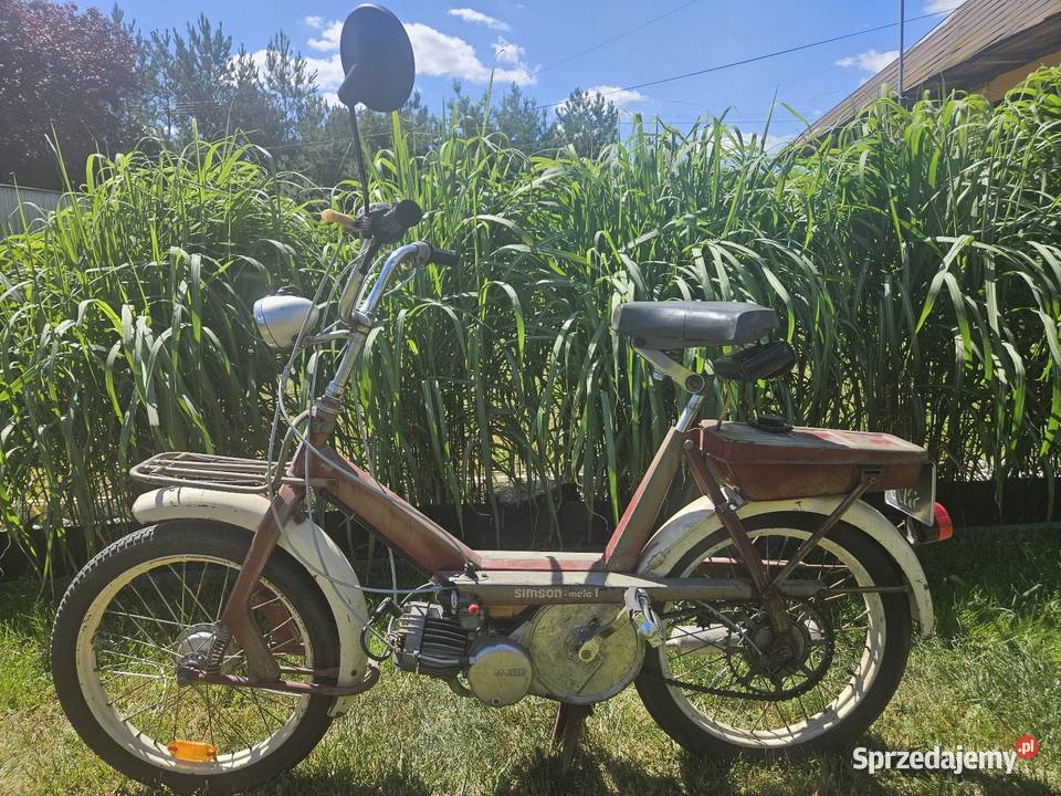 Simson mofa SL1 motorower romet kadet komar Rok produkcji 1973 Parczew