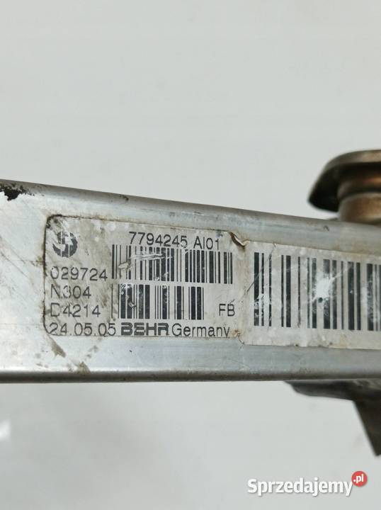 CHŁODNICA SPALIN 7794245 30 D Bmw X5 II 20062013 świętokrzyskie