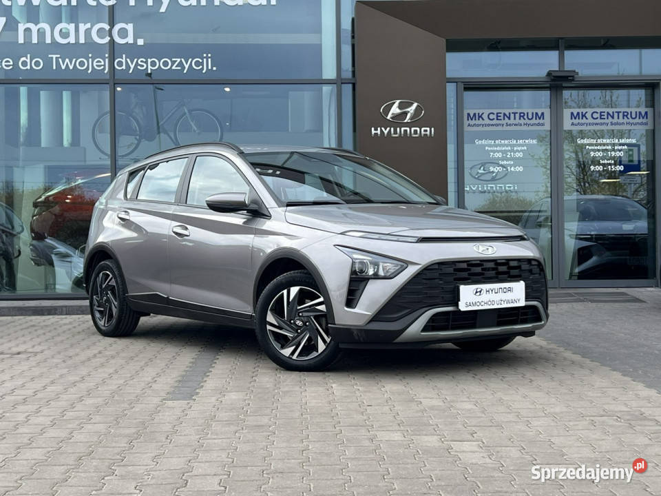 Hyundai Bayon 10TGDI 100 7DCT Smart Winter Salon nieuszkodzony Piotrków Trybunalski