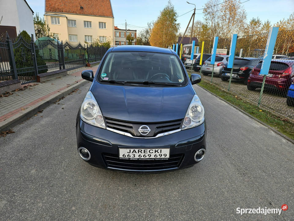 Nissan Note Opłacony Zdrowy Zadbany Serwisowany 1386cm3 warmińsko-mazurskie Kisielice