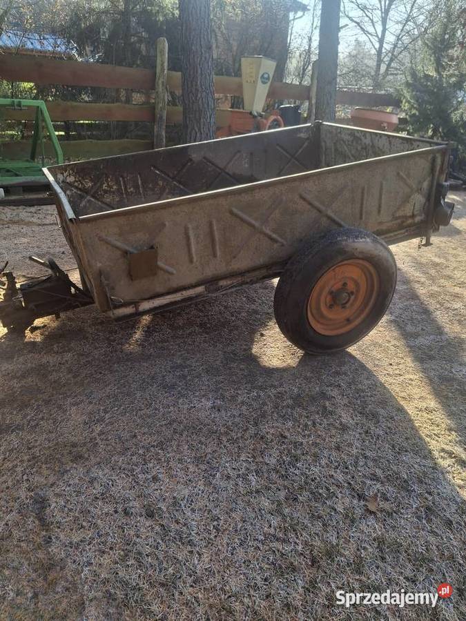 Przyczepka tz4k kipper traktorek ogrodowy Krosno Odrzańskie sprzedam