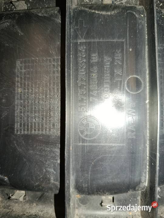 Wloty powietrza kierownice BMW E60 zderzak przód Długosiodło sprzedam