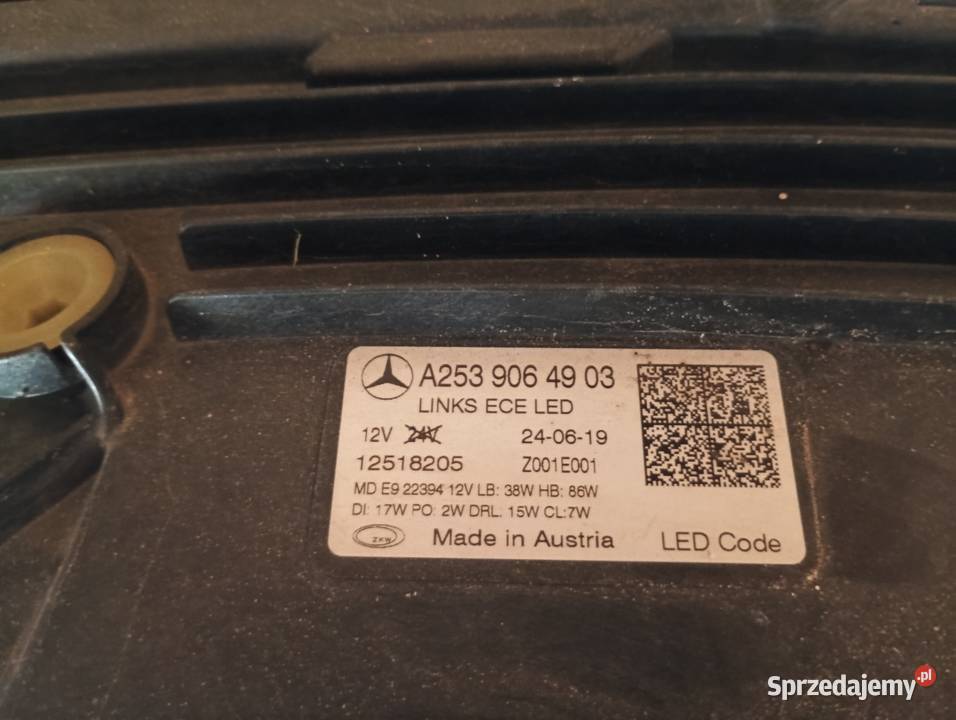 Reflektory Mercede Glc Reflektory i halogeny Reflektory i halogeny Zgierz