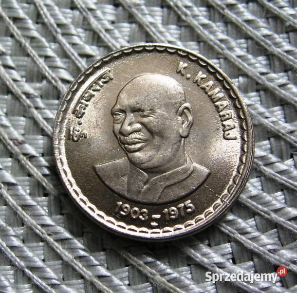 Indie 5 Rupi 2003r Kumarasami Kamaraj wielkopolskie Kalisz