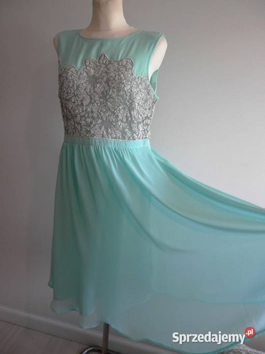 Sukienka Wieczorowa Imprezowa na Wesele Spódnice i sukienki Spódnice i sukienki Łomża