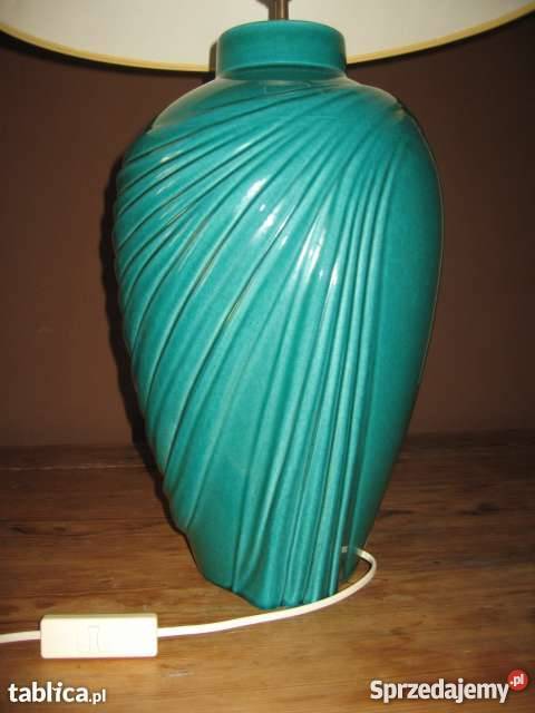 LAMPY CERAMICZNE KOSTKAFRANCJALATA 19701980TE Meble Bolków sprzedam